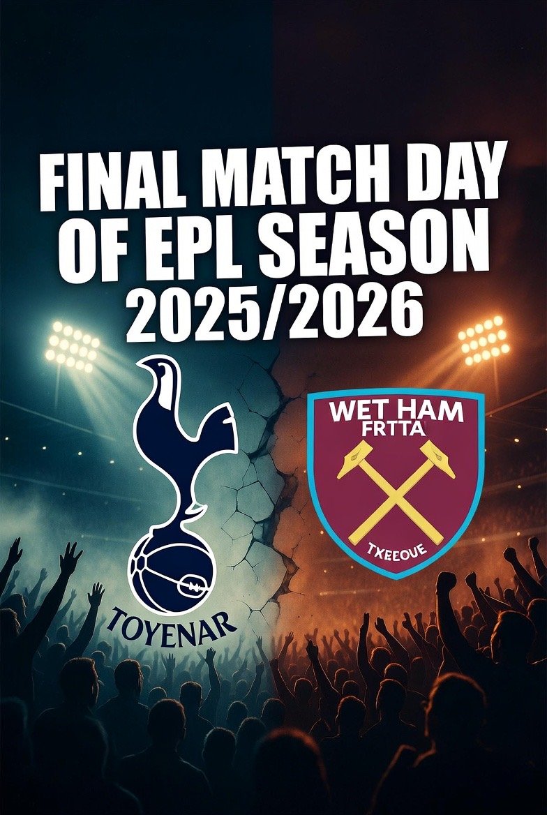 Cover art for Final Match Day of EPL Season 2025/2026